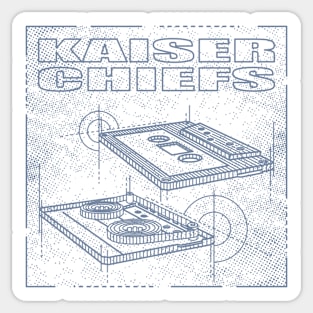 Kaiser Chiefs Technical Drawing Sticker